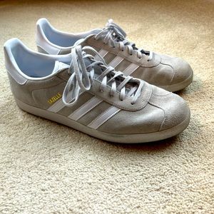 Men adidas Gazelle grey size 13